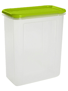 Банка для сыпучих продуктов 1,5л пластик оливковая роща Bono GR2233ОЛ 000000000001197211