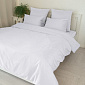 Пододеяльник 175x210см DE'NASTIA белый сатин NEW хлопок 100%