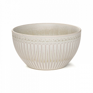 Салатник 14см/690мл DE'NASTIA NEW ERA COLLECTION Antique бежевый керамика 000000000001224513