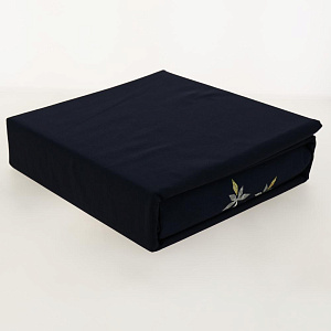 Комплект постельного белья "Этель" евро Зимние бабочки 200х215см, 220х240см, 70х70см-2шт, 100% хлопок поплин 4349477 000000000001202315