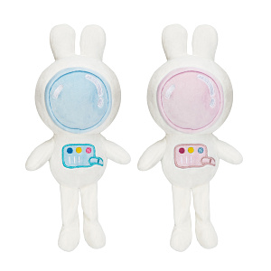 Игрушка мягкая 26±4см заяц-космонавт в ассортименте полиэстер 000000000001220201