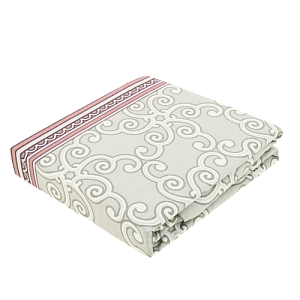 Простыня 2-спальная на резинке 180х200х20см ЭЛЬФ бязь хлопок 100% 000000000001206617