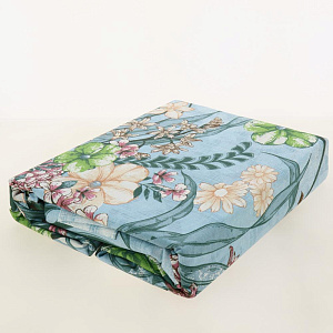 КПБ 2-спальное Любовь и жизнь. Наволочки 2шт 70х70см, простыня 180х215см, пододеяльник 215х175см. Бязь 125гр 100% хлопок. 872/2сп 000000000001204726