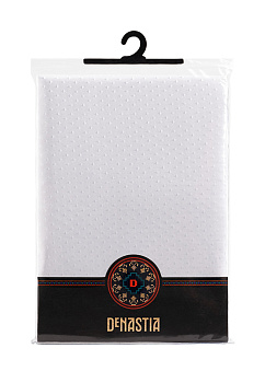 Шторка для ванной 200х180см DE'NASTIA Diamond белая 100% полиэстер 000000000001213237