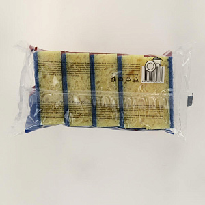 Губки 5шт Фрекен БОК МАХ крупнопористые пенополиуретан абразивная фибра 15108030 000000000001118519