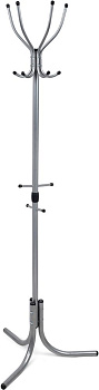 Вешалка напольная Комфорт 4 цвет серебрянный металл NIKA ВК4/С 000000000001197387