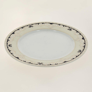 Н-р п 21пр,6чаш220+6блюд+сах-ца+мол-к+6тарелок200мм,синий в золоте106-03002 000000000001180700