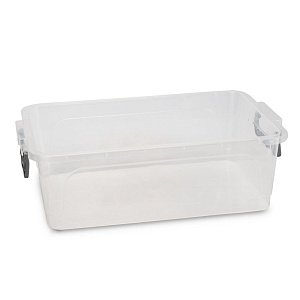 Контейнер для хранения 10л FORA прямоугольный с клипсами полипропилен 000000000001226270