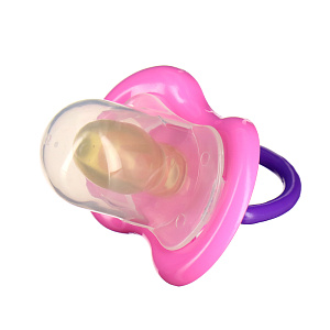 Соска-Пустышка Веселые животные Lubby, от 6 месяцев, латекс 000000000001135435