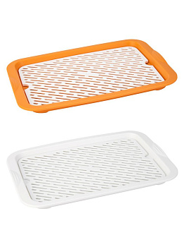 Сушилка для посуды 28,5х20см в ассортименте пластик 000000000001227252