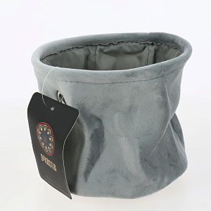 Органайзер для хранения 16x13см DE'NASTIA серый велюр полиэстер 000000000001210423