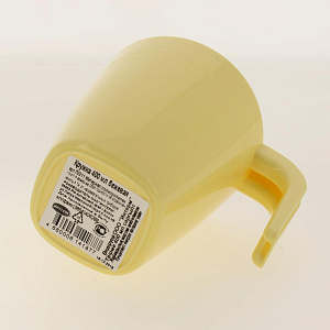 Кружка 400мл пластик бежевая П2211 000000000001197357