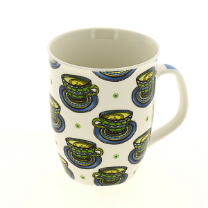 Кружка 350мл Синяя чашка 000000000001177521