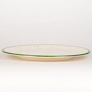 Тарелка десертная 19см CERA TALE Splash Green керамика глазурованная 000000000001210093