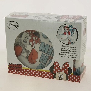 Набор детский посуды 3 предмета STOR Минни №6 керамика 265395/78265 000000000001193166