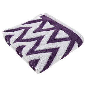Полотенце махровое Privilea,50*90,100%хл,арт.13С22 Зигзаг,фиолетовый.Произ-во Беларусь 000000000001184478