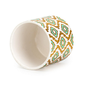 Кашпо 10х9см 0,45л Аква голд IV керамика Кашпо 10х9см 0,45л Аква голд IV керамика 000000000001225869