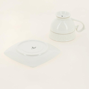 Набор кофейный фарфор 12шт (6 чашек 130мл + 6 блюдец) подарочная упаковка Нежность Balsford 179-01005 000000000001200576