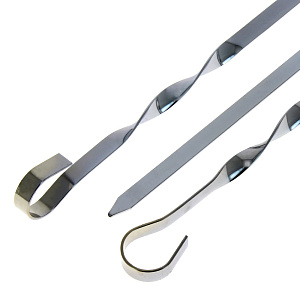 Набор профильных шампуров Мастергриль Matissa, 60 см, 10 шт. 000000000001038731