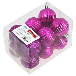 Набор елочных игрушек Мандарин Посуда Центр, 4 см, 12 шт. 000000000001161766