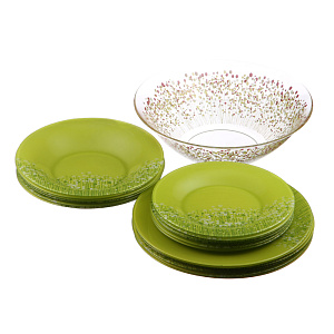 Столовый набор Flowerfield Luminarc, 19 предметов 000000000001060748