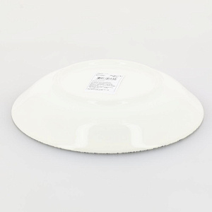 Тарелка суповая 20,5см 320мл LUCKY Спираль керамика 000000000001208765