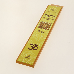 2010 Палочки "ЙОГА" про-во Россия   20шт .Используются для ароматизации помещений. Аромат ладан 000000000001177081