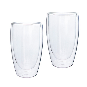 Набор стаканов 2шт 450мл ND PLAY с двойными стенками стекло 000000000001212251