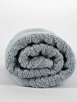 Полотенце махровое 100х150см СОФТИ Ромб светло-голубой хлопок 100% 000000000001214710