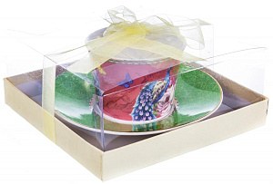 Пара чайная 200мл/блюдце BALSFORD Маркиза Павлин подарочная упаковка фарфор 000000000001197851