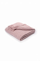 Покрывало 150x200см DE'NASTIA розовый вафельное меланж хлопок 000000000001229654
