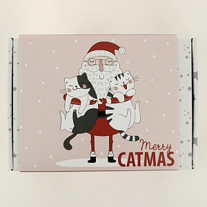 Набор подарочный "Merry catmas" полотенце и аксессуары 5141959 000000000001202324