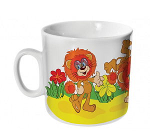 Набор посуды детский фарфор Львенок,КРС-357 000000000001193711