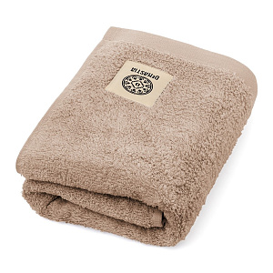 Полотенце 50х90см DE'NASTIA SOFT COLLECTION бежевый хлопок-100% 000000000001216115