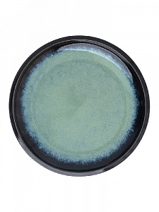 Тарелка десертная 23см DE'NASTIA малая голубой керамика 000000000001216788