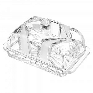 Маслёнка Бант мат Crystalite Bohemia s.r.o., 17 см 000000000001101263