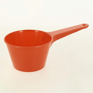 Ковш 1,5л ШЕФ ПОЛИМЕР. Прочный. Легкий. Не впитывает запахи. При нагрузках не деформируется. Пригоден для пищевых продуктов. Красный. Полипропилен 000000000001209419