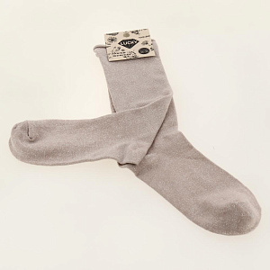 Носки женские с люрексом высокие р.36-40/23-25 000000000001181525