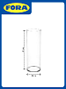 Ваза цилиндр 30х10см FORA стекло