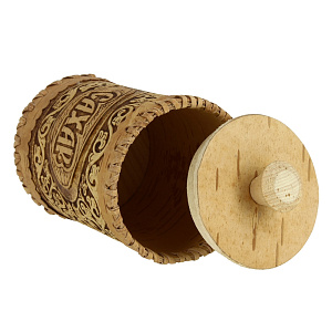 Набор для специй Узор Сибирский Сувенир, 8х8х14 см, береста 000000000001146564