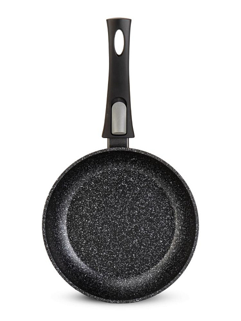 Сковорода 20см SERVITTA Black Stone съемная ручка алюминий 000000000001226060