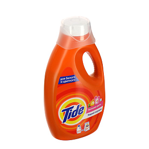 Жидкий стиральный порошок  Весенние цветы Tide P&G, 1.3л 000000000001117259