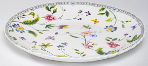 Тарелка десертная 19см OLAFF МАНУЭЛА мелкая опал 000000000001211212