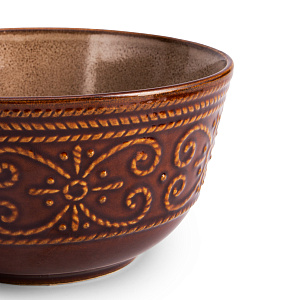 Салатник 15см Chocolate глазурованная керамика 000000000001217550