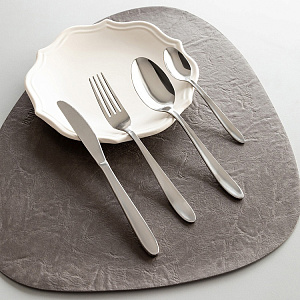 Набор столовых приборов 16 предметов (нож, ложка столовая, ложка чайная, вилка) DE'NASTIA Элегант нержавеющая сталь 000000000001222302