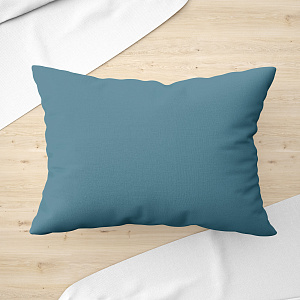 Наволочки 50х70см 2шт LUCKY светло-синий поплин хлопок 100% 000000000001221039