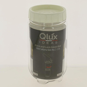 Емкость для сыпучих продуктов 1л FACKELMANN  с закручивающейся крышкой пластик 000000000001188020