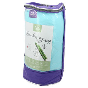 Одеяло Бамбук бирюзовое, 172х205 см 000000000001162726