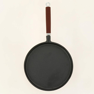 Сковорода блинная 22см, деревянная ручка, чугун PC05155 000000000001194342