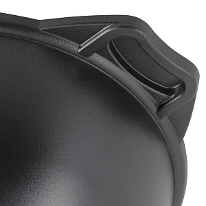 Кастрюля 3л KUKMARA Палитра стеклянная крышка антипригарное покрытие черный алюминий 000000000001121239